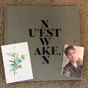 NU'EST W 3RD MINI ALBUM [ WAKE,N ]